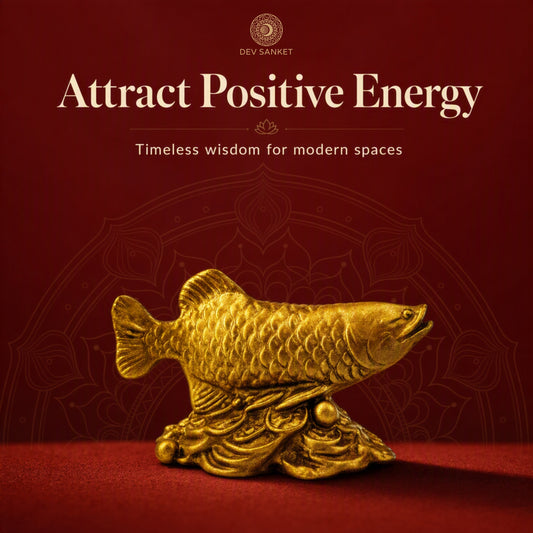 Arowana Fish Decorative Showpiece for Living Room, Office Desk, Shelf, Entrance and Gifting