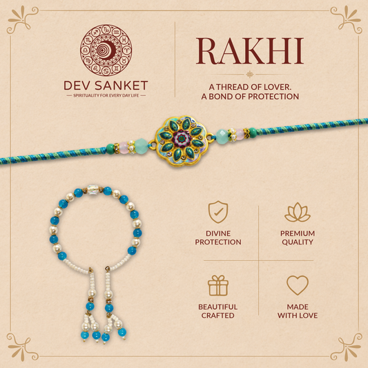 Combo Rakhi Set - Blue