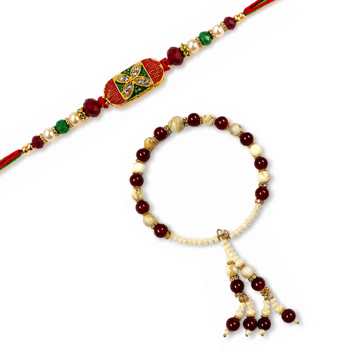 Combo Rakhi Set - Brown