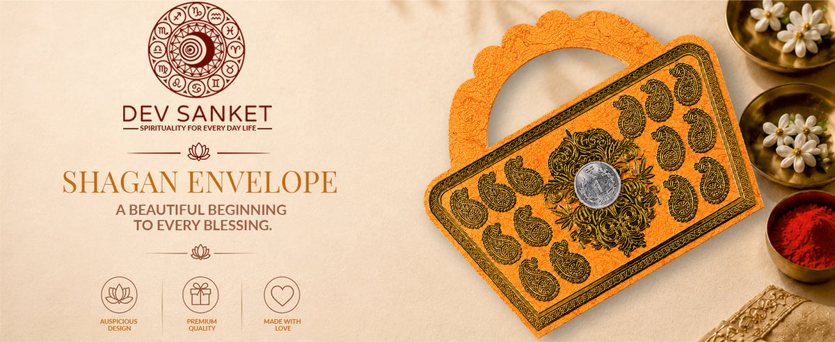 Designer Orange Purse Style Shagun Envelopes