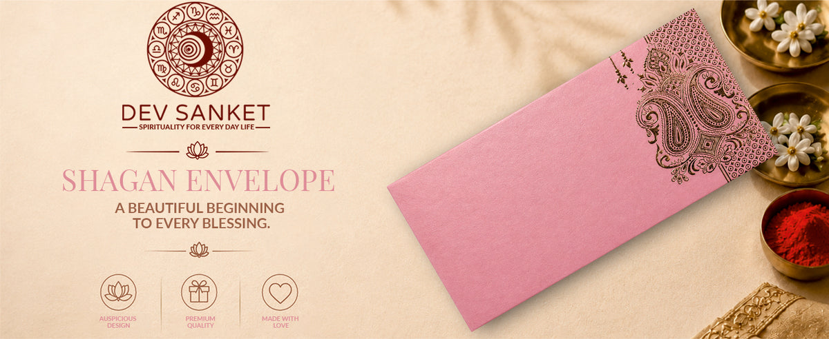 Blush Pink Shagun Money Envelopes