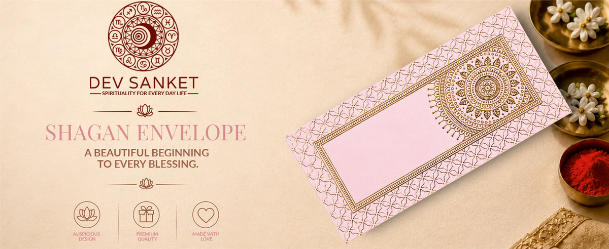 Blush Pink Mandala Shagun Envelopes
