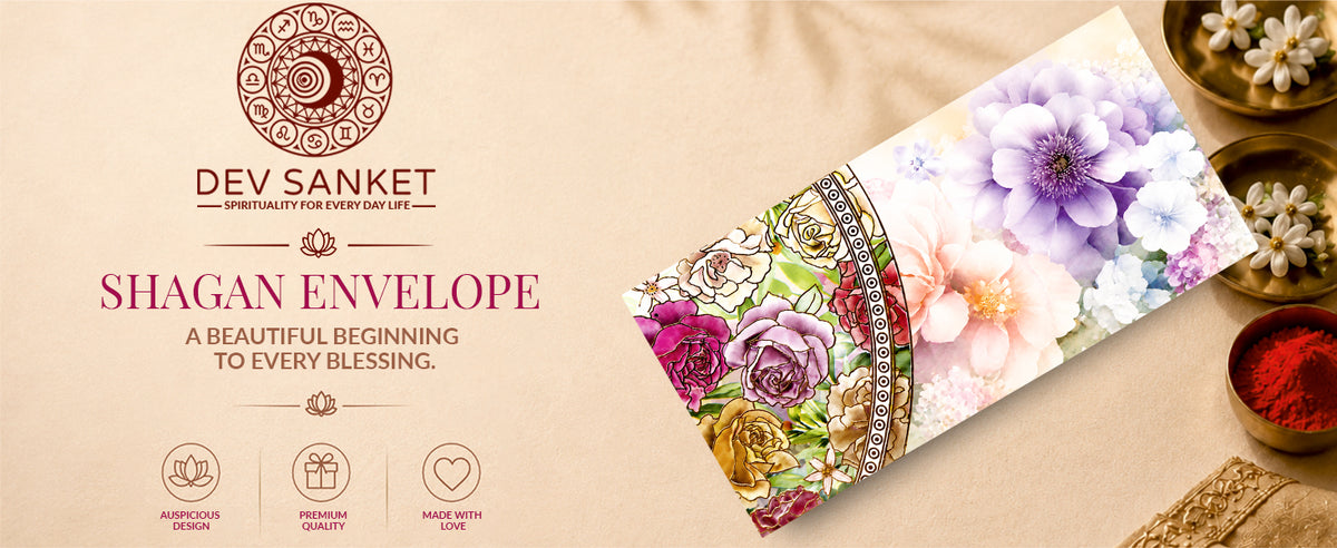 Pastel Paisley Floral Printed Shagun Envelopes