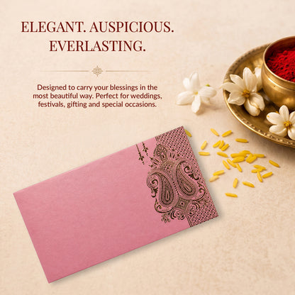 Blush Pink Shagun Money Envelopes