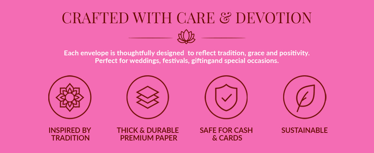 Designer Purse Style Shagun Envelopes