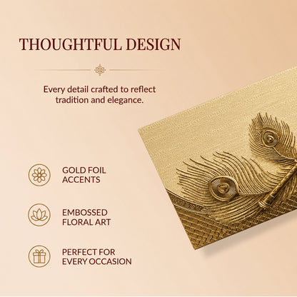 Silver Grey Patterned Shagun Envelopes