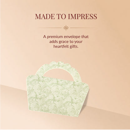 Designer White Purse Style Shagun Envelopes