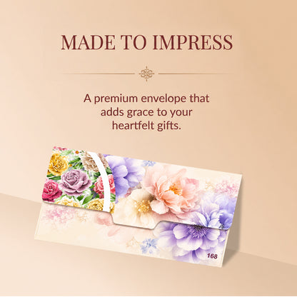 Pastel Paisley Floral Printed Shagun Envelopes