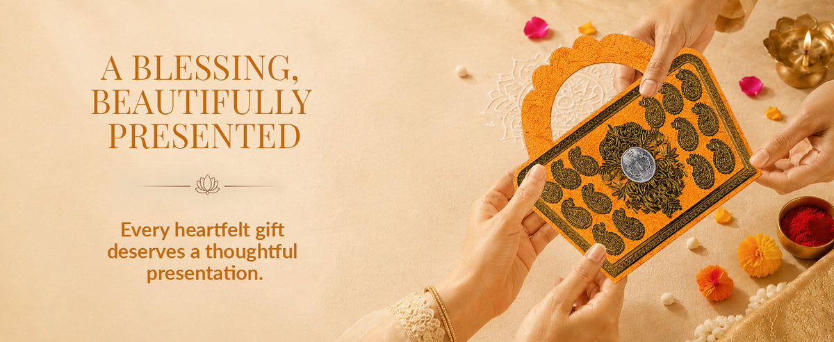 Designer Orange Purse Style Shagun Envelopes