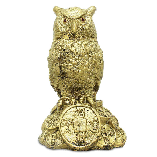 Owl Resin Statues