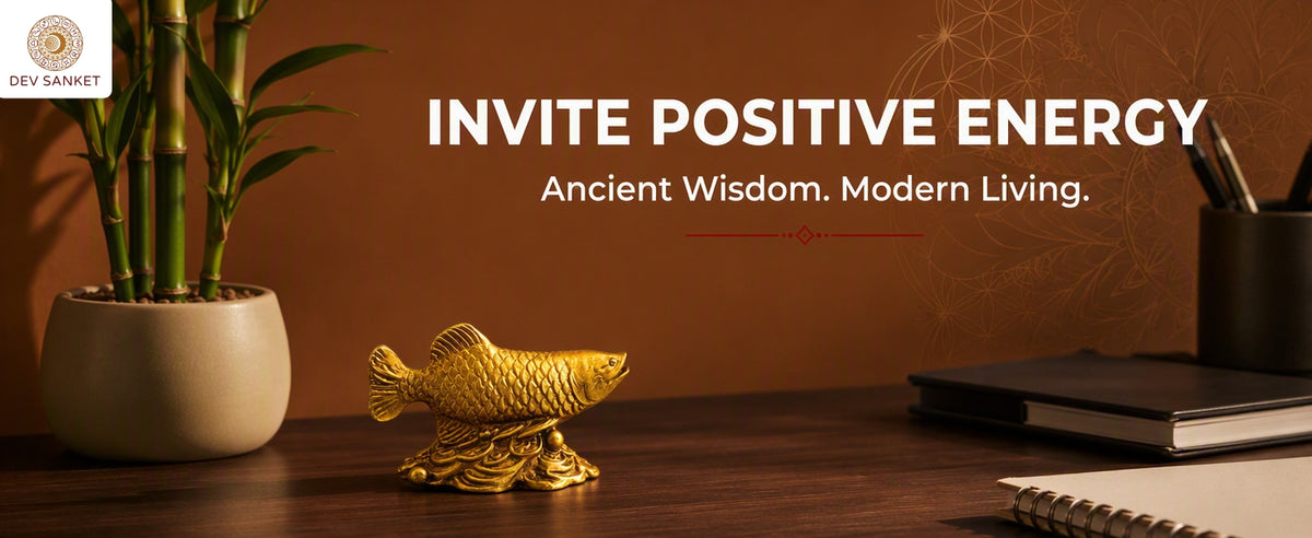 Arowana Fish Decorative Showpiece for Living Room, Office Desk, Shelf, Entrance and Gifting