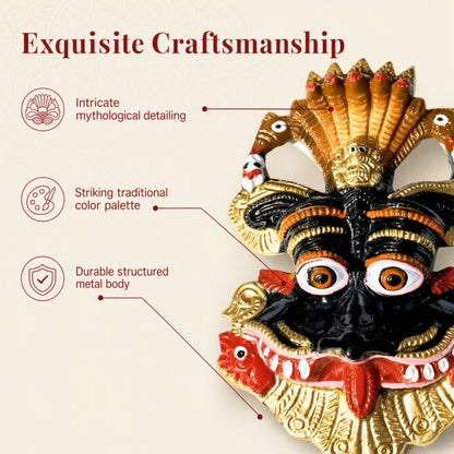 Kirtimukha Decorative Hanging for Main Door, Entrance, Wall, Mandir and Traditional Home Décor