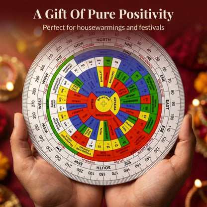 Vastu Shakti Chakra Decorative Symbol for Main Door, Home, Office, Pooja Room and Spiritual Display