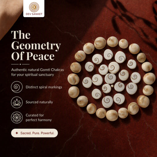 Gomti Chakra Set for Pooja, Festive Arrangements, and Decorative Display – 21 Pieces