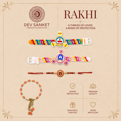 Designer Raksha Bandhan Family Rakhi
