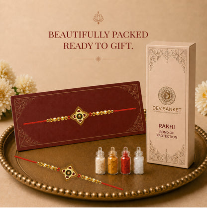 Traditional Designer Rakhi Set