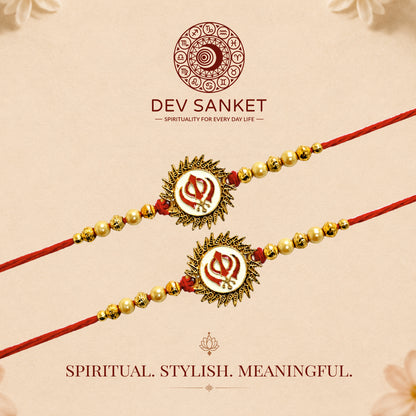 Ik Onkar Rakhi Set